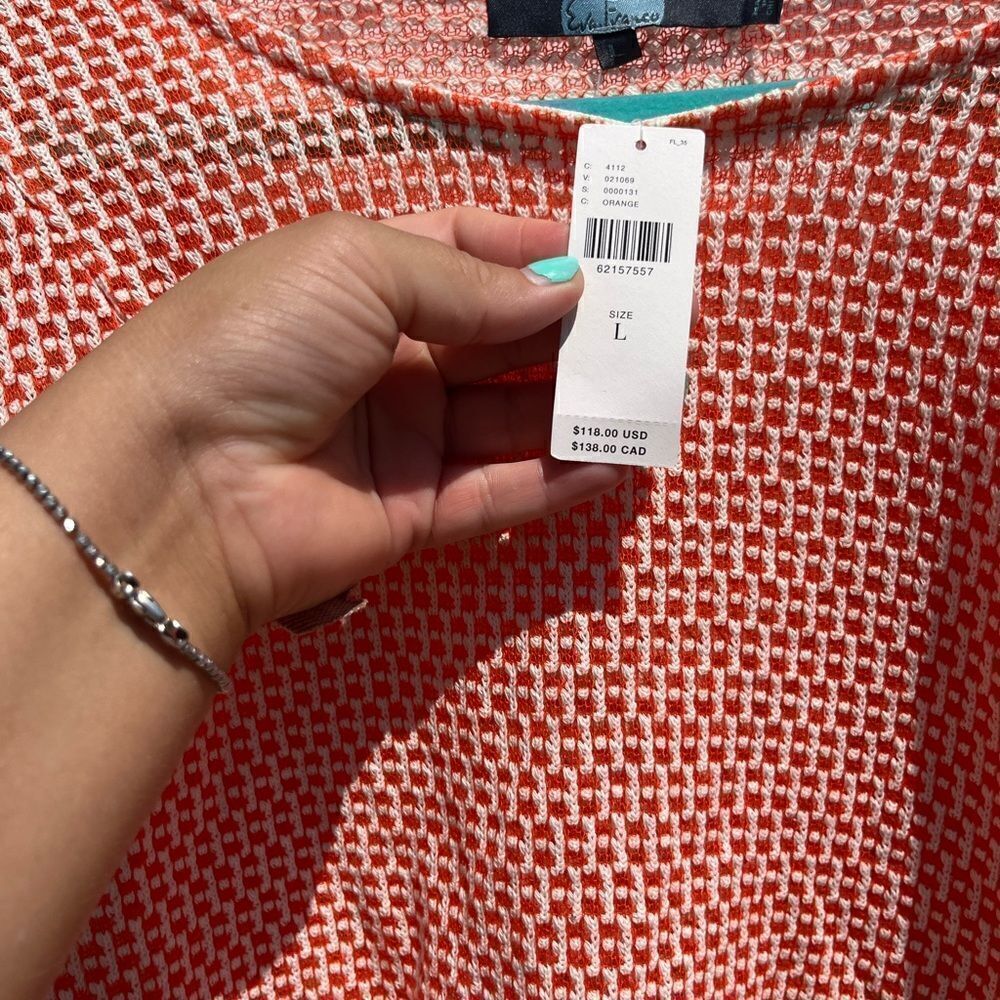 Anthropologie Eva Franco Feathered Top NWT - Picture 6 of 11